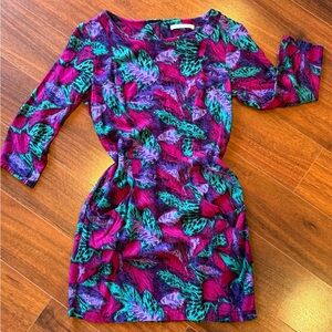 Vintage long sleeve mini dress - size US 4